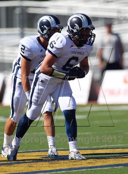 Thumbnail 2 in Fruitland vs. Casa Roble (Football for Families) photogallery.