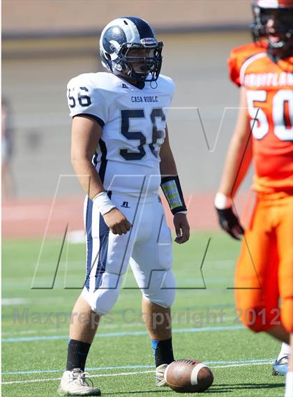 Thumbnail 2 in Fruitland vs. Casa Roble (Football for Families) photogallery.