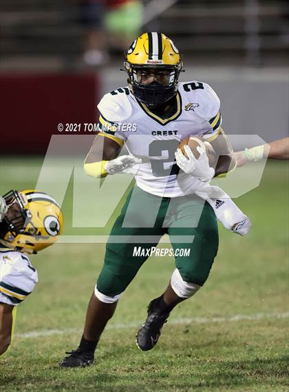 Thumbnail 2 in Crest @ Charlotte Catholic (NCHSAA 3A Round 1) photogallery.