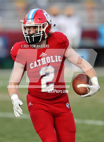 Thumbnail 3 in Crest @ Charlotte Catholic (NCHSAA 3A Round 1) photogallery.