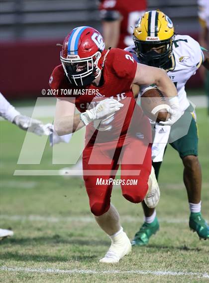 Thumbnail 2 in Crest @ Charlotte Catholic (NCHSAA 3A Round 1) photogallery.