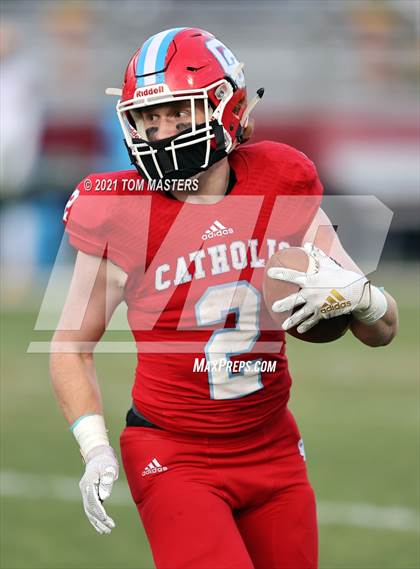 Thumbnail 1 in Crest @ Charlotte Catholic (NCHSAA 3A Round 1) photogallery.