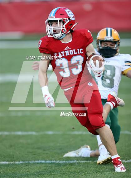 Thumbnail 3 in Crest @ Charlotte Catholic (NCHSAA 3A Round 1) photogallery.