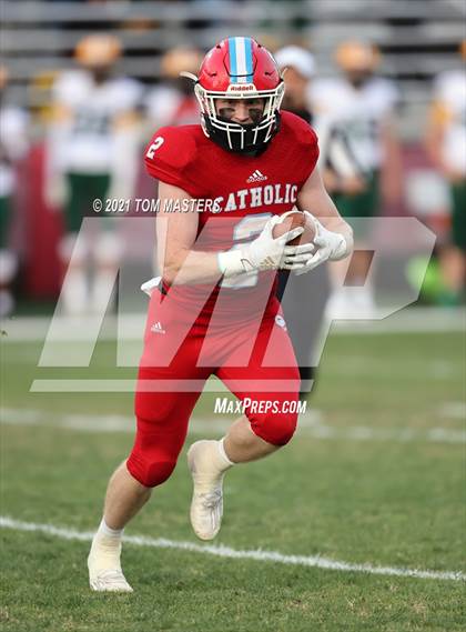 Thumbnail 1 in Crest @ Charlotte Catholic (NCHSAA 3A Round 1) photogallery.