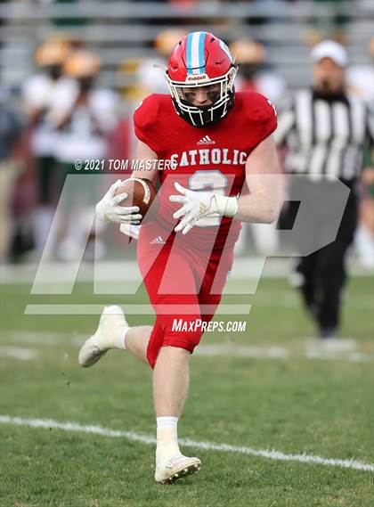 Thumbnail 3 in Crest @ Charlotte Catholic (NCHSAA 3A Round 1) photogallery.