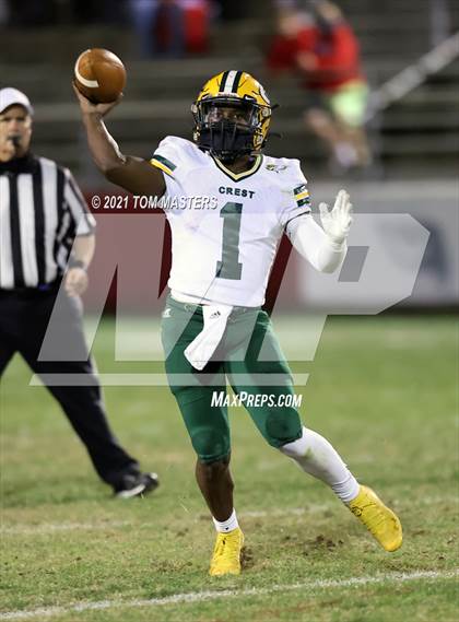 Thumbnail 2 in Crest @ Charlotte Catholic (NCHSAA 3A Round 1) photogallery.