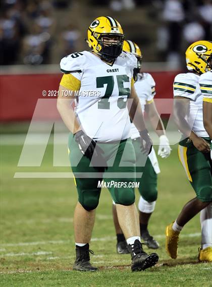Thumbnail 1 in Crest @ Charlotte Catholic (NCHSAA 3A Round 1) photogallery.