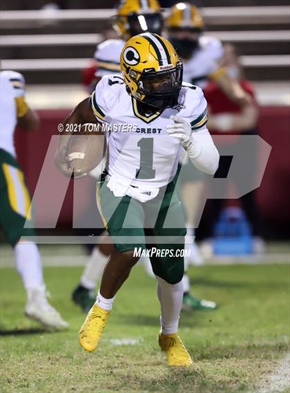Thumbnail 3 in Crest @ Charlotte Catholic (NCHSAA 3A Round 1) photogallery.