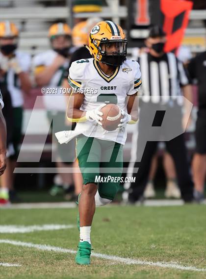 Thumbnail 1 in Crest @ Charlotte Catholic (NCHSAA 3A Round 1) photogallery.