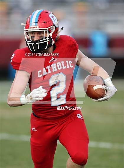 Thumbnail 1 in Crest @ Charlotte Catholic (NCHSAA 3A Round 1) photogallery.