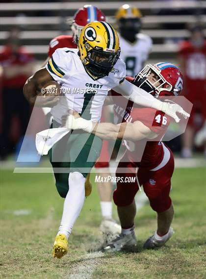Thumbnail 3 in Crest @ Charlotte Catholic (NCHSAA 3A Round 1) photogallery.