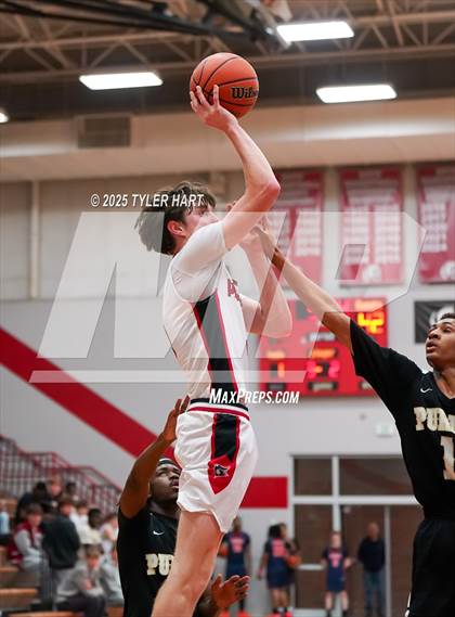 Thumbnail 2 in Purdue Polytechnic vs. Bethesda Christian (Hendricks County Hoopfest) photogallery.