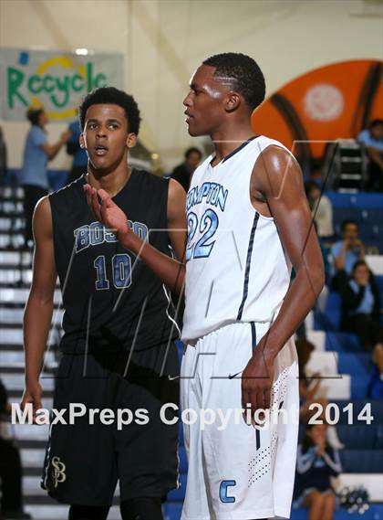 Thumbnail 1 in St. John Bosco vs. Compton (CIF SS Open Division Playoff) photogallery.