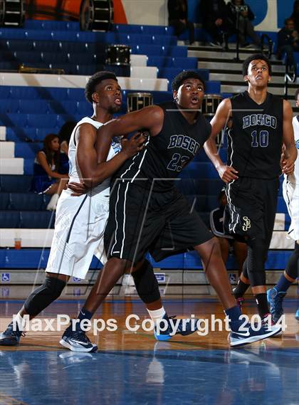 Thumbnail 3 in St. John Bosco vs. Compton (CIF SS Open Division Playoff) photogallery.