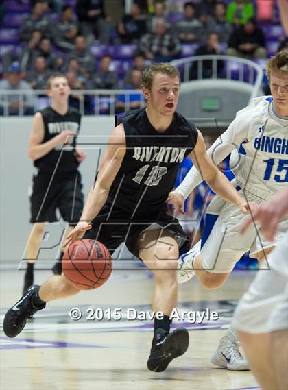 Thumbnail 3 in Bingham vs. Riverton (UHSAA 5A First Round) photogallery.