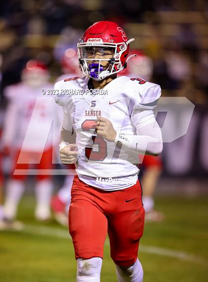 Thumbnail 2 in Sanger @ Clovis East (CIF CS D1 Qtr Final) photogallery.