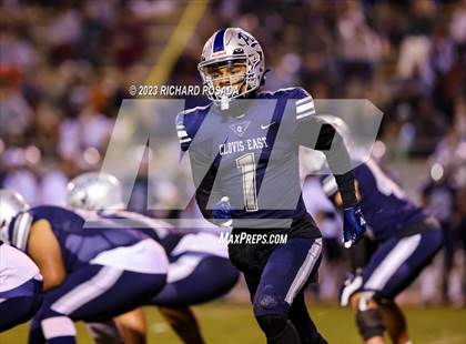 Thumbnail 1 in Sanger @ Clovis East (CIF CS D1 Qtr Final) photogallery.