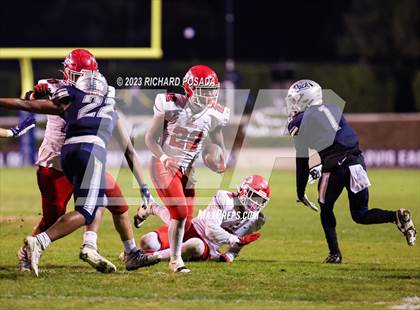 Thumbnail 1 in Sanger @ Clovis East (CIF CS D1 Qtr Final) photogallery.