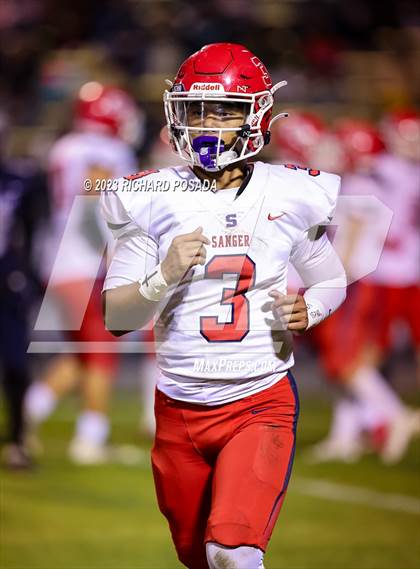 Thumbnail 3 in Sanger @ Clovis East (CIF CS D1 Qtr Final) photogallery.