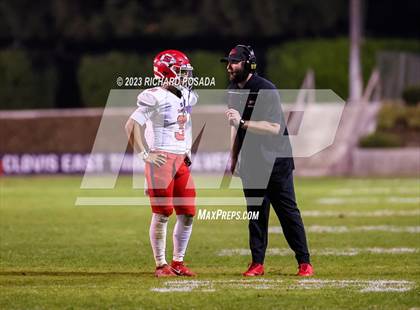 Thumbnail 3 in Sanger @ Clovis East (CIF CS D1 Qtr Final) photogallery.