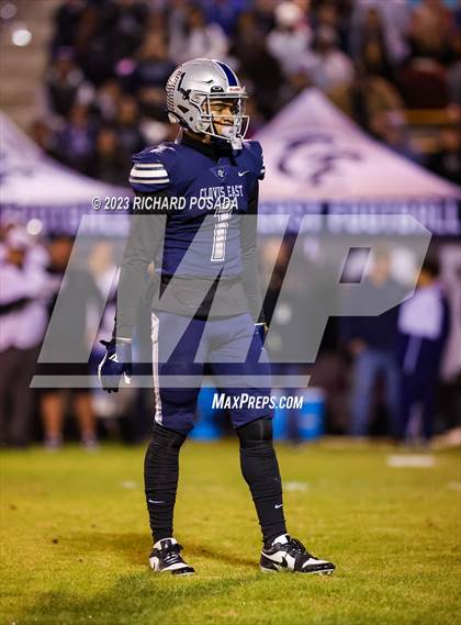 Thumbnail 2 in Sanger @ Clovis East (CIF CS D1 Qtr Final) photogallery.