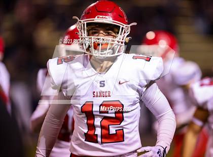 Thumbnail 2 in Sanger @ Clovis East (CIF CS D1 Qtr Final) photogallery.