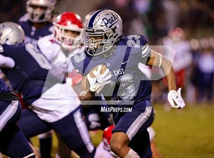 Thumbnail 3 in Sanger @ Clovis East (CIF CS D1 Qtr Final) photogallery.