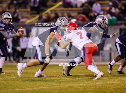 Thumbnail 3 in Sanger @ Clovis East (CIF CS D1 Qtr Final) photogallery.