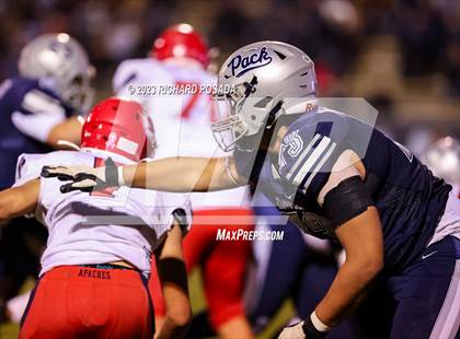 Thumbnail 1 in Sanger @ Clovis East (CIF CS D1 Qtr Final) photogallery.