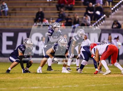 Thumbnail 3 in Sanger @ Clovis East (CIF CS D1 Qtr Final) photogallery.