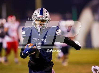 Thumbnail 2 in Sanger @ Clovis East (CIF CS D1 Qtr Final) photogallery.