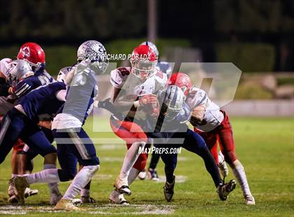 Thumbnail 1 in Sanger @ Clovis East (CIF CS D1 Qtr Final) photogallery.