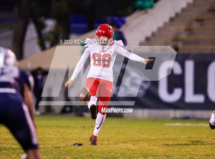 Thumbnail 1 in Sanger @ Clovis East (CIF CS D1 Qtr Final) photogallery.
