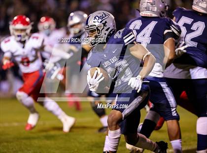 Thumbnail 1 in Sanger @ Clovis East (CIF CS D1 Qtr Final) photogallery.