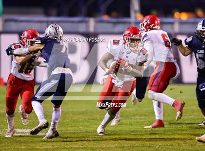 Thumbnail 1 in Sanger @ Clovis East (CIF CS D1 Qtr Final) photogallery.