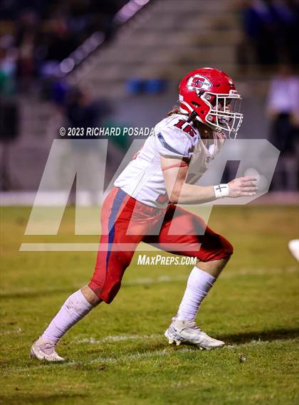 Thumbnail 1 in Sanger @ Clovis East (CIF CS D1 Qtr Final) photogallery.