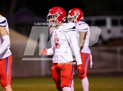 Thumbnail 1 in Sanger @ Clovis East (CIF CS D1 Qtr Final) photogallery.