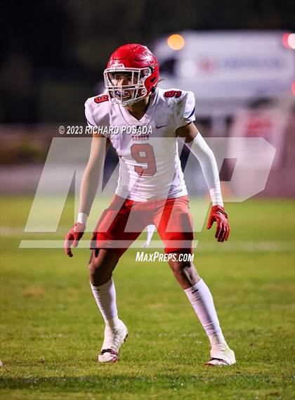 Thumbnail 3 in Sanger @ Clovis East (CIF CS D1 Qtr Final) photogallery.