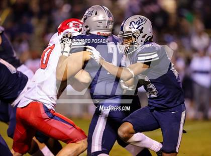 Thumbnail 3 in Sanger @ Clovis East (CIF CS D1 Qtr Final) photogallery.