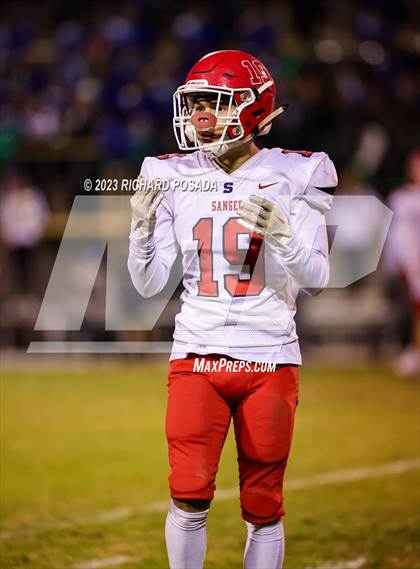 Thumbnail 2 in Sanger @ Clovis East (CIF CS D1 Qtr Final) photogallery.