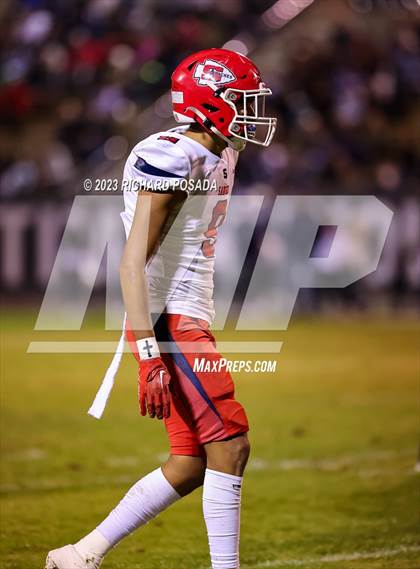 Thumbnail 3 in Sanger @ Clovis East (CIF CS D1 Qtr Final) photogallery.