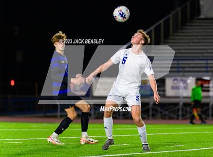 Thumbnail 2 in Snowflake vs. Chino Valley (AIA Fall Soccer Final) photogallery.