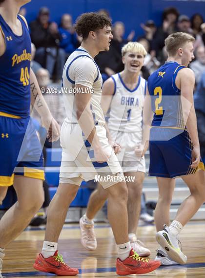 Thumbnail 3 in Paxton-Buckley-Loda vs. Bismarck-Henning/Rossville-Alvin (IHSA 2A Regional Final) photogallery.