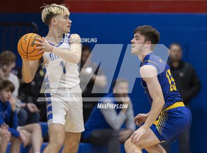 Thumbnail 2 in Paxton-Buckley-Loda vs. Bismarck-Henning/Rossville-Alvin (IHSA 2A Regional Final) photogallery.
