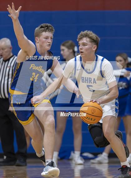 Thumbnail 3 in Paxton-Buckley-Loda vs. Bismarck-Henning/Rossville-Alvin (IHSA 2A Regional Final) photogallery.
