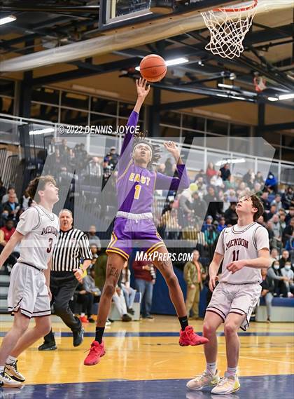 Thumbnail 3 in Pittsford Mendon vs East (NYSPHSAA Section 5 Class A Regional State Qualifier) photogallery.