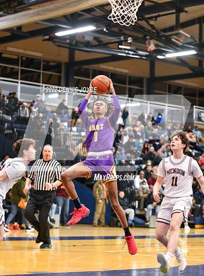 Thumbnail 3 in Pittsford Mendon vs East (NYSPHSAA Section 5 Class A Regional State Qualifier) photogallery.