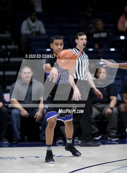 Thumbnail 1 in Capital Christian vs. Poly (MaxPreps MLK Classic) photogallery.