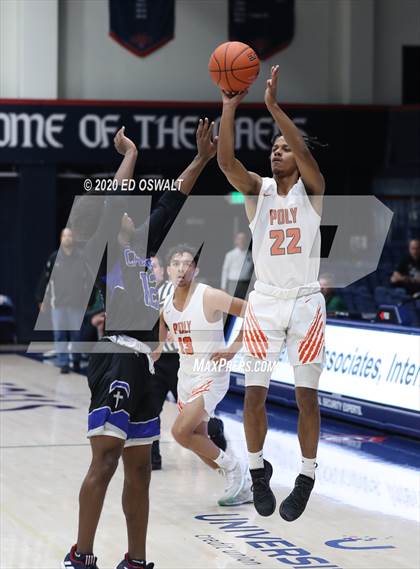 Thumbnail 1 in Capital Christian vs. Poly (MaxPreps MLK Classic) photogallery.
