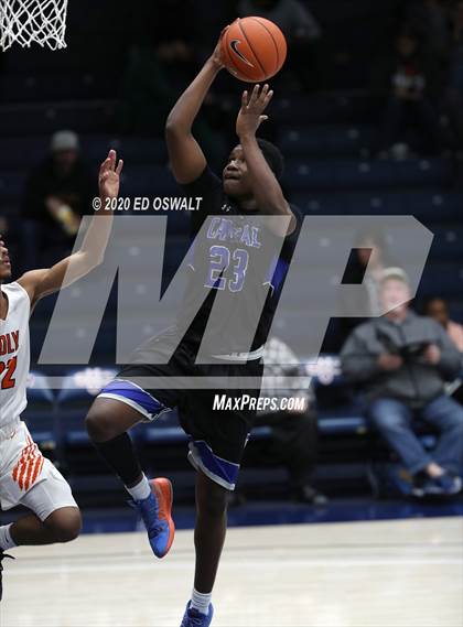 Thumbnail 3 in Capital Christian vs. Poly (MaxPreps MLK Classic) photogallery.